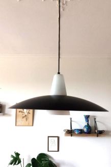 Suspension scandinave aluminium et opaline