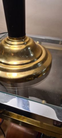 DESCRIPTION Lampe champignon style « paquebot » (streamline 