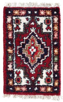 Tapis vintage Persan Hamadan fait main, 1C875