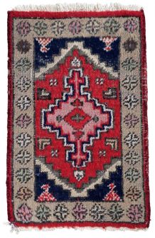 Tapis vintage Persan Hamadan fait main, 1C879