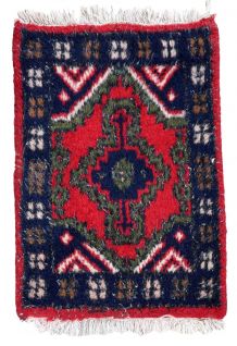 Tapis vintage Persan Hamadan fait main, 1C883