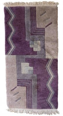 Tapis vintage Tibétain Khaden fait main, 1C888