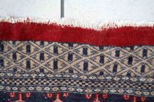 Tapis vintage Ouzbek Bukhara fait main, 1C889
