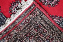 Tapis vintage Ouzbek Bukhara fait main, 1C894