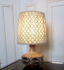 Lampe céramique vintage, Allemagne de l'ouest 1970 