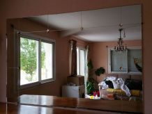 grand miroir mural vintage 