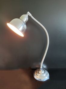 lampe chromée vintage