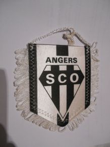 fanion vintage S C O Angers foot pennant wimpel banderin