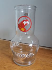 Pichet publicitaire Tropico en verre