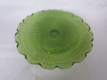 Plat présentoir à gateau ou tarte sur pied