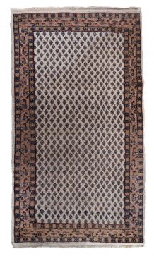 Tapis vintage Indien Seraband fait main, 1C897