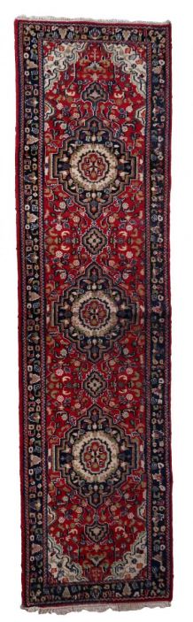 Tapis vintage Persan Malayer fait main , 1C899