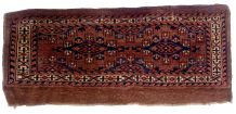 Tapis ancien Turkmène Yomud fait main, 1B932