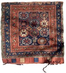 Tapis ancien Persan Kurdish fait main, 1B939