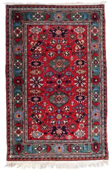 Tapis vintage Persan Tabriz fait main, 1C925