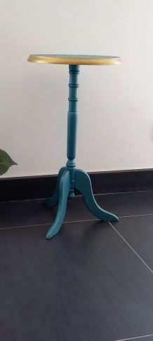 Guéridon vintage relooké