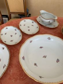 Service de table porcelaine 