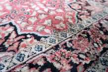 Tapis vintage Persan Tabriz Kashmir fait main, 1C932