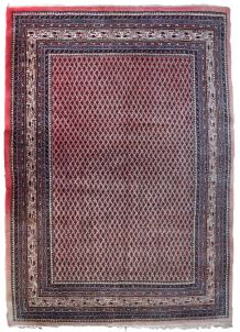 Tapis vintage Indien Seraband fait main, 1C935