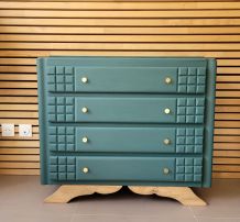 Commode art déco pieds moustache