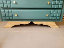 Commode art déco pieds moustache