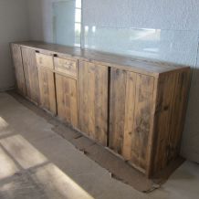 buffet XXL style industriel / upcycled