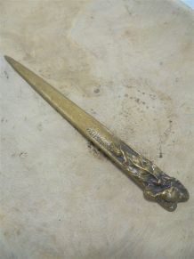 Coupe-papier en bronze