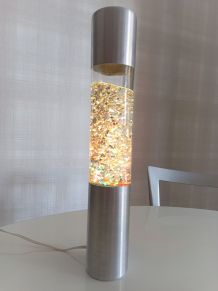 Lampe Diamant Paillettes Seventies