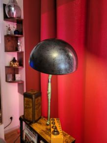 Lampe d'atelier industrielle Adher 1950
