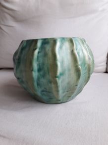 Pot en céramique portugaise en forme de cactus