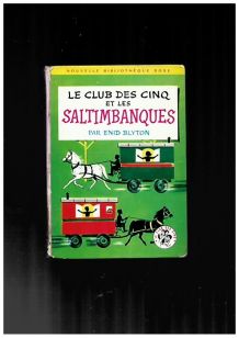 le club des cinq et les saltimbanques n°177  1965