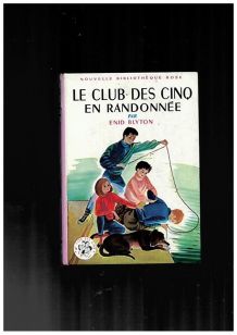 le club des cinq en randonnée n°24  1958