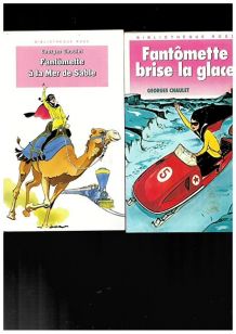 lot de 17 Fantômette bibliothèques rose couverture souple