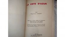 Livre "la Côte d' Azur" coll GMF. 1962 