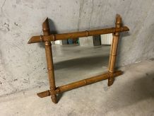 Miroir bambou