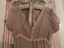 Best Mountain robe mousseline de soie vintage neuf