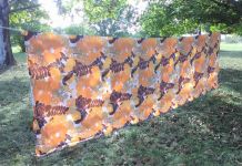 Nappe rectangulaire et ses 6 serviettes - Années 60/70