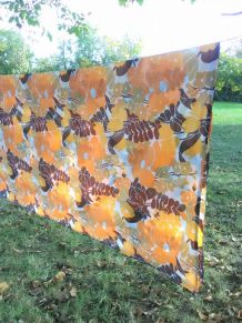 Nappe rectangulaire et ses 6 serviettes - Années 60/70