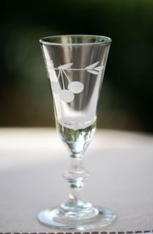 6 verres à liqueur années 60 dans leur boîte d'origine