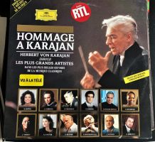 Disque vinyle double 33 tours Hommage à Karajan
