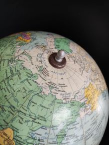 globe terrestre vintage