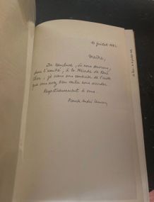 Edition originale signée + lettre : Franck André Jamme L’omb