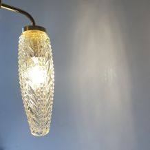 PAIRE D’ANCIENNES APPLIQUES COUDEES VINTAGE