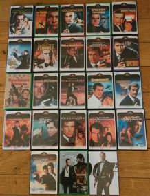 23 dvds de James Bond 007