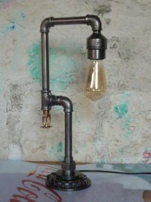 Lampe design industriel - Upcycling 