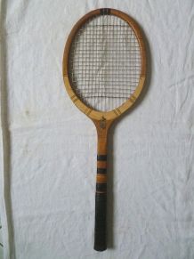 raquette  de  tennis , vintage