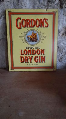 Plaque métal GORDON'S 