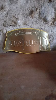 Plaque métal Peugeot 