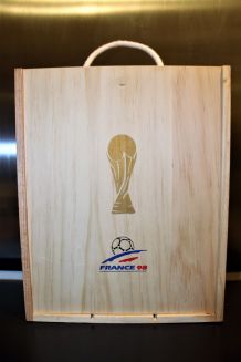 Coupe du Monde de foot Caisse de vin France 1998