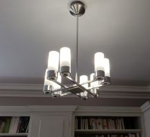 lustre vintage 8 feux